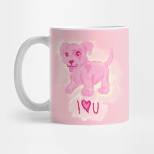 Pink Puppy Mug